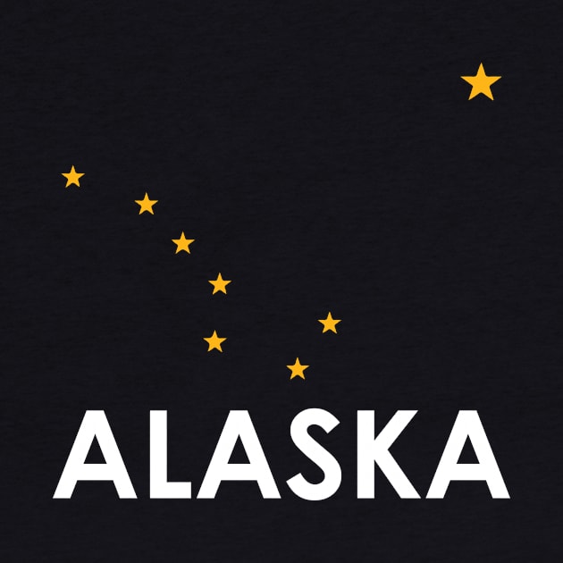 Travel Alaska Flag Stars by KevinWillms1